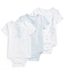 Ralph Lauren 3 Piece Bodysuits Set (Baby Boys)