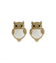 Kate Spade Gold Owl Earrings