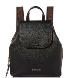 Calvin Klein Black Millie Medium Backpack