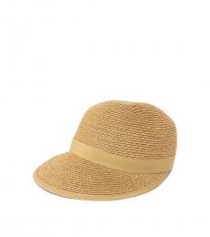 Vince Camuto Natural Gold Rush Framer Hat