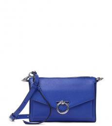 Rebecca Minkoff Bright Blue Jean MAC Convertible Small Crossbody