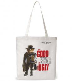 Ralph Lauren Natural Polo Bear Film Large Tote