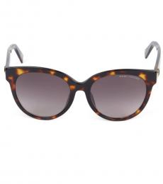 Marc Jacobs Havana Double J Cat Eye Sunglasses