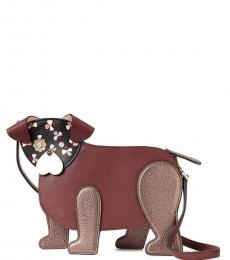 Kate Spade Cherrywood Floral Pup Small Crossbody