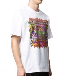 White Printed Find Your Beach Easy Fit T-Shirt
