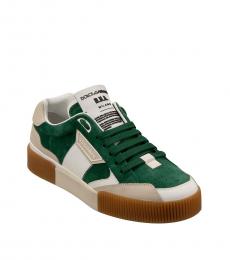 Dolce & Gabbana Green Logo Sneakers
