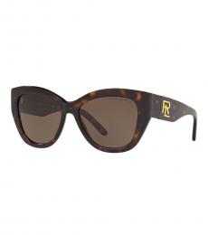 Ralph Lauren Dark Brown Cat Eye Sunglasses
