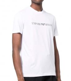 Emporio Armani White Short Sleeve T-Shirt