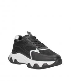 Black White Hyperactive Sneakers