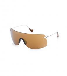 Moncler Brown Mono Lens Sunglasses