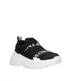 Versace Jeans Couture Black Logo Sneakers