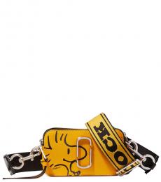 Marc Jacobs Yellow Snapshot Small Crossbody Bag