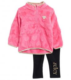 Juicy Couture 2 Piece Pullover/Legging Set(Baby Girls)