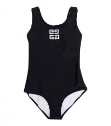 Givenchy 1 Piece Black Swimsuit(Girls)