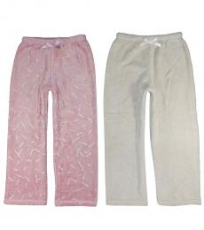 DKNY 2 Piece Pajama Pants Set (Little Girls)