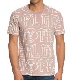 Old Pink Graphic Print T-Shirt