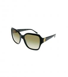 Tory Burch Black Gradient Groovy Sunglasses