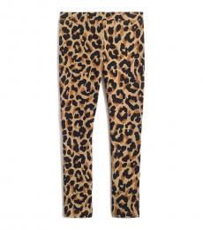 J.Crew Little Girls Leopard Print Leggings