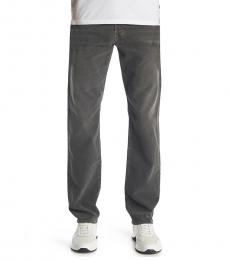 AG Adriano Goldschmied Dark Grey Graduate Tailored Twill Jeans