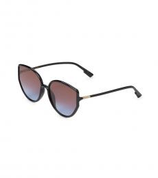 Christian Dior Black Geometric Sunglasses