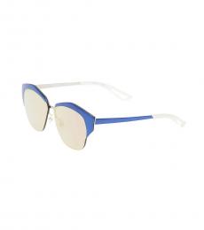 Blue Cat Eye Sunglasses