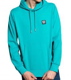 Diesel Turquoise Front Patch Pocket Sweatshirt