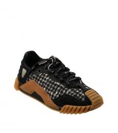 Dolce & Gabbana Black Low-Top Sneakers