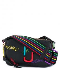 Marc Jacobs Black New York Snapshot Small Crossbody Bag