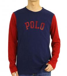 Ralph Lauren Navy Blue Polo Baseball T-Shirt