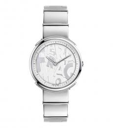 Silver Logomania Watch