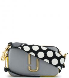 Marc Jacobs Grey Snapshot Small Crossbody Bag