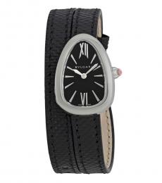 Bulgari Black Serpenti Double Wrap Watch