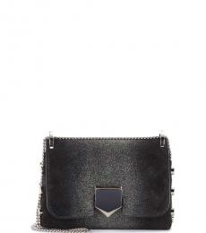 Jimmy Choo Black Lockett Mini Shoulder Bag