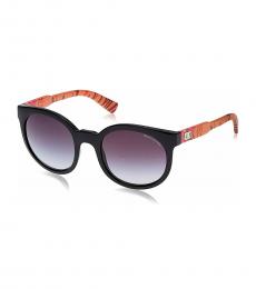 Armani Exchange Black-Grey Gradient Sunglasses