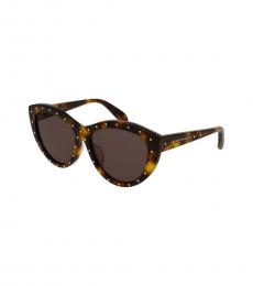 Havana-Brown Gradient Sunglasses