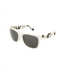 White-Grey Square Sunglasses