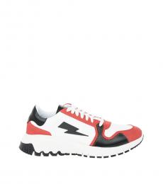Multicolor Retro Runner Sneakers