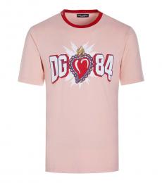 Pink Graphic Logo T-Shirt