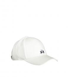 White Iconic Logo Hat