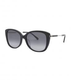 Kate Spade Black Grey Gradient Butterfly Sunglasses