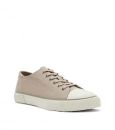 AllSaints Grey Dillon Low Top Sneakers