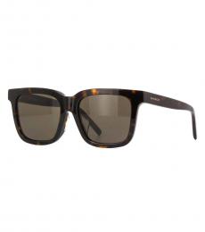 Givenchy Dark Brown Square Sunglasses