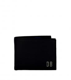 Bikkembergs Black Inside Print Coin Wallet