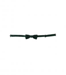 Dolce & Gabbana Green Slim Butterfly Bow Tie