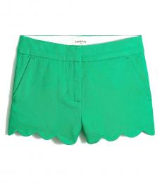 J.Crew Little Girls Vintage Kelly Scalloped Hem Short
