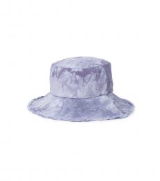 Grey Tie Dye Bucket Hat