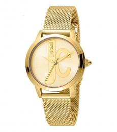 Just Cavalli Gold Sophisticated Watch
