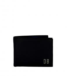 Bikkembergs Black Inside Print Coin Wallet