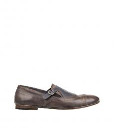 Dolce & Gabbana Brown Vintage Varan Shoes