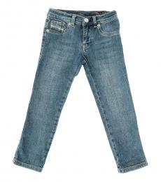 Diesel Little Girls Blue Skinny Fit Jeans